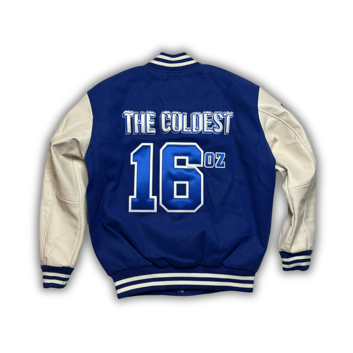 ICY CUPZ - BLUE LETTERMAN JACKET